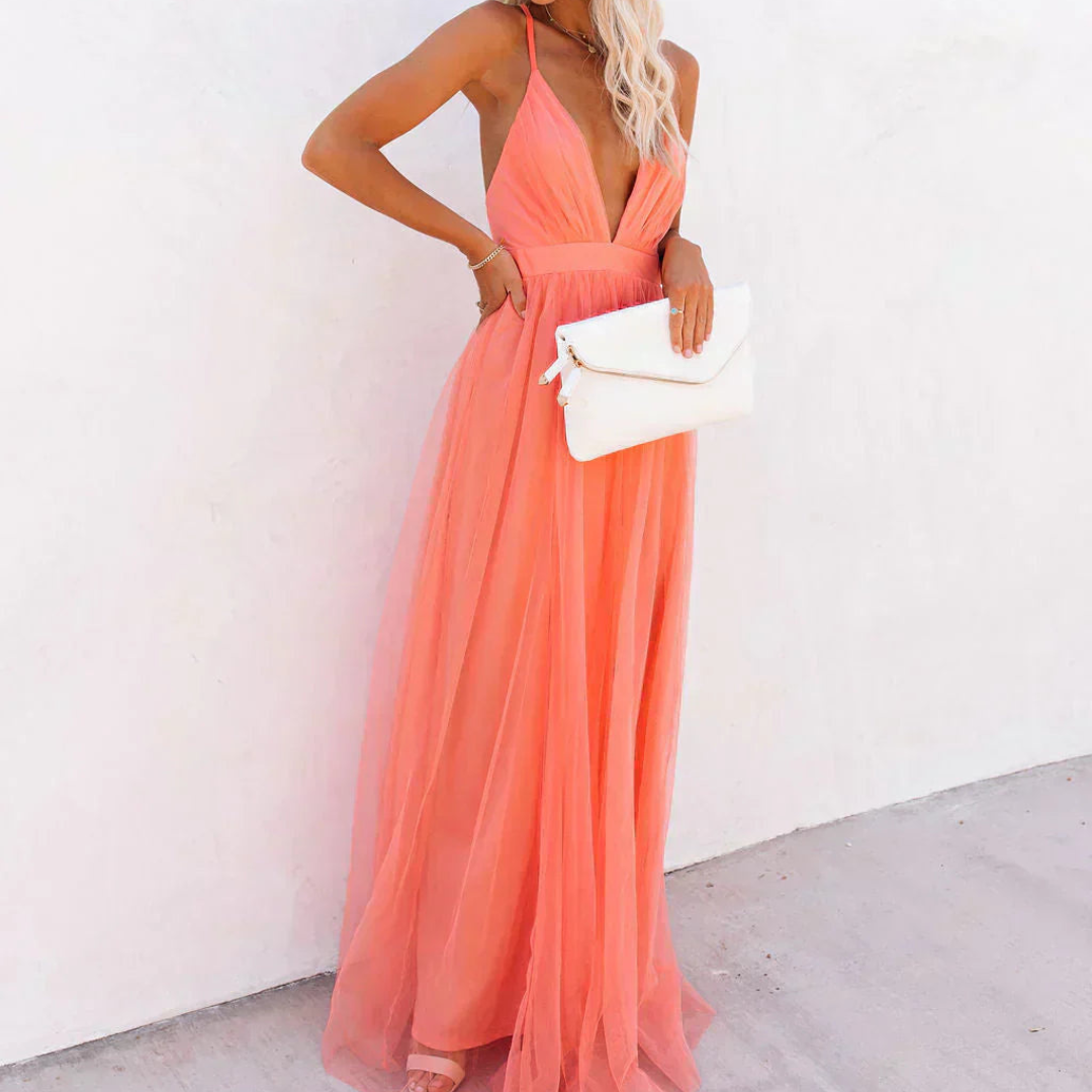 Claudia | Vestido Ravello: elegância que cativa