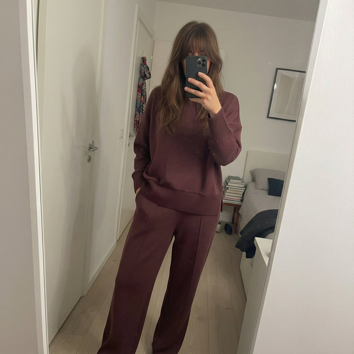 Rosalia | Conjunto de sweatshirt larga