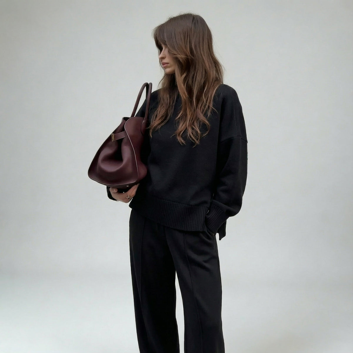 Rosalia | Conjunto de sweatshirt larga