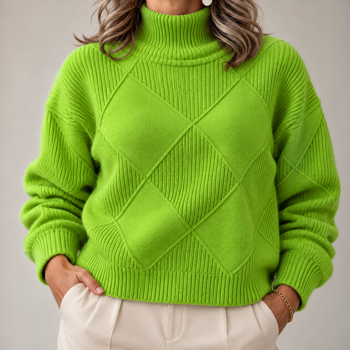 Carlota | Camisola de malha para o inverno