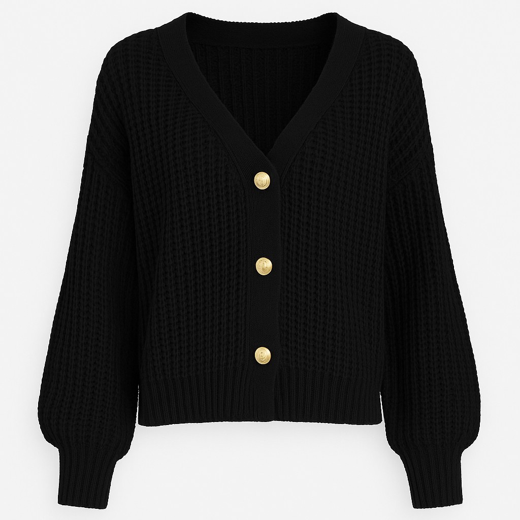 Alicia | Camisola de malha cruzada