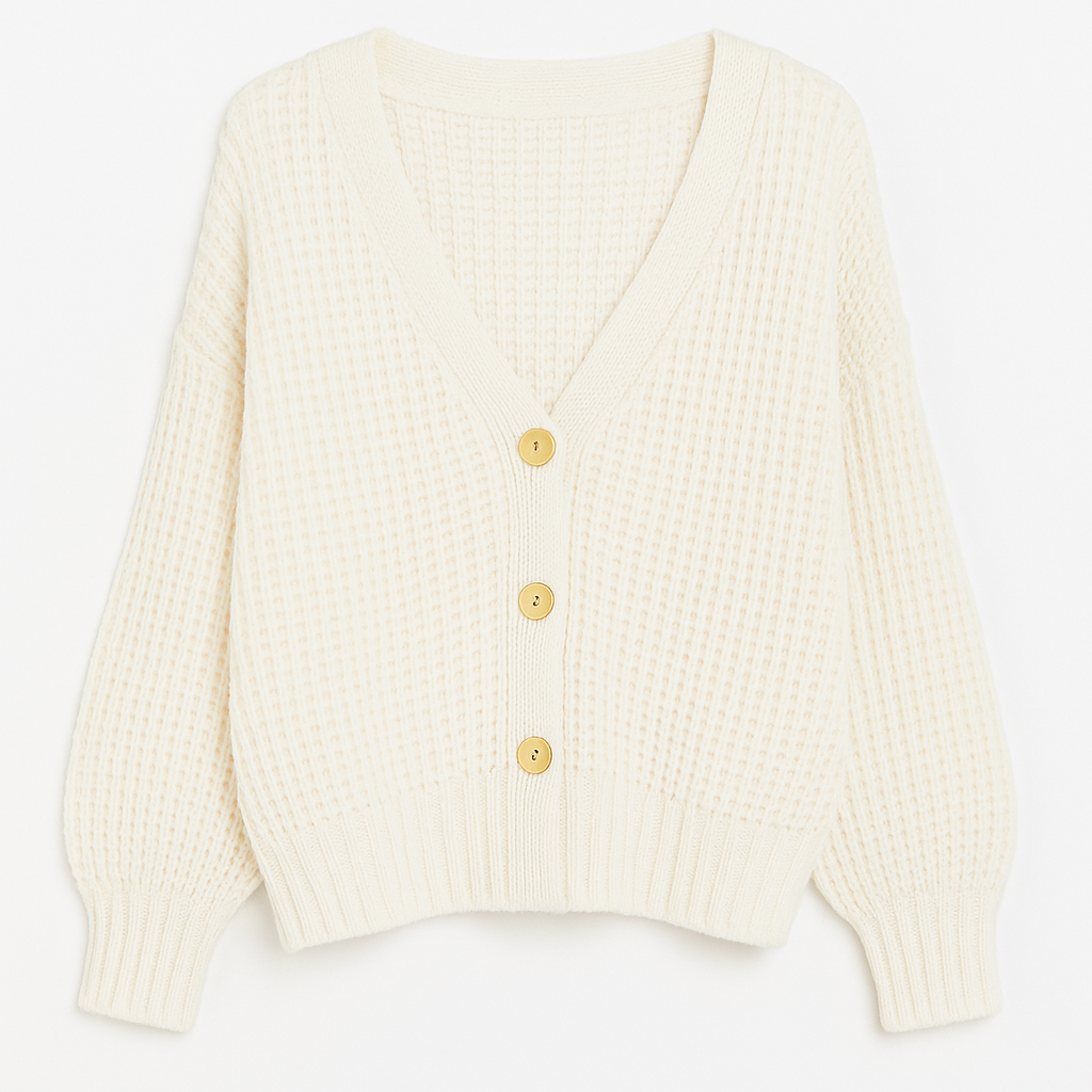 Alicia | Camisola de malha cruzada