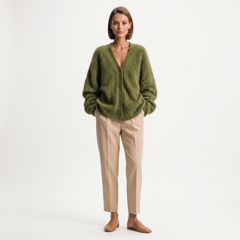 Marina | Cardigan de malha fina