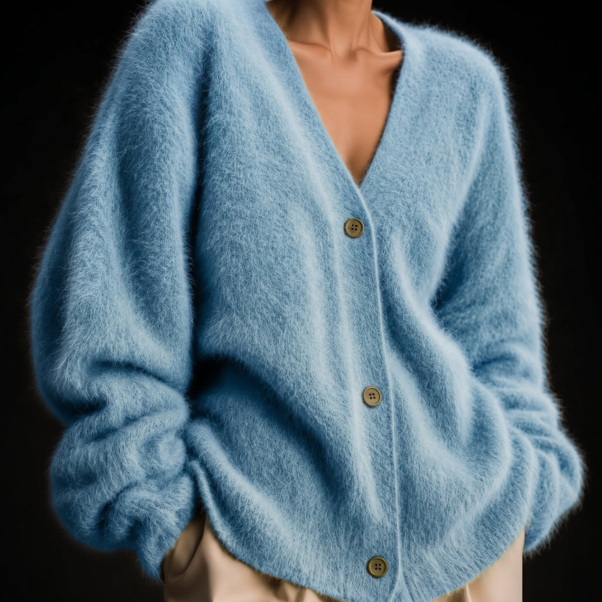 Marina | Cardigan de malha fina