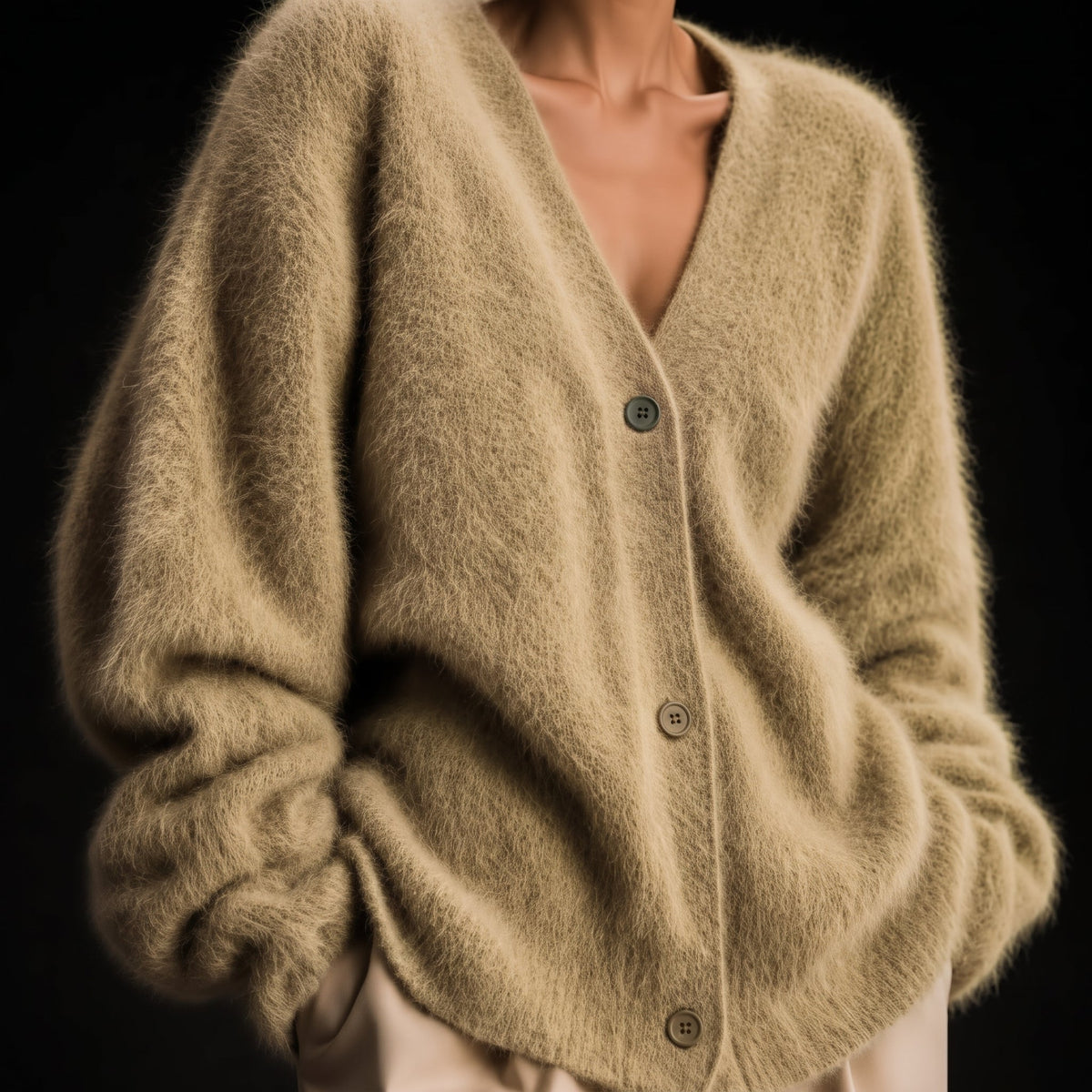 Marina | Cardigan de malha fina