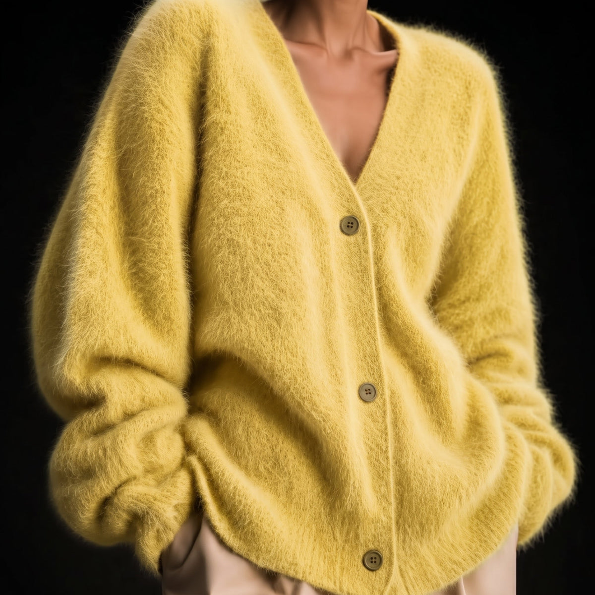 Marina | Cardigan de malha fina