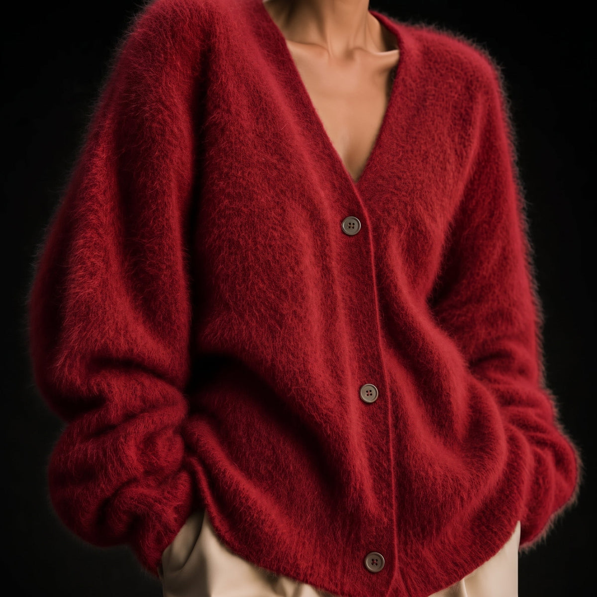 Marina | Cardigan de malha fina