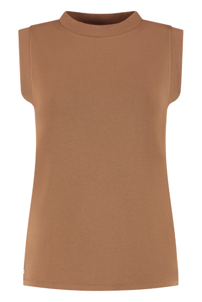 Elisa | Top essencial cor toffee