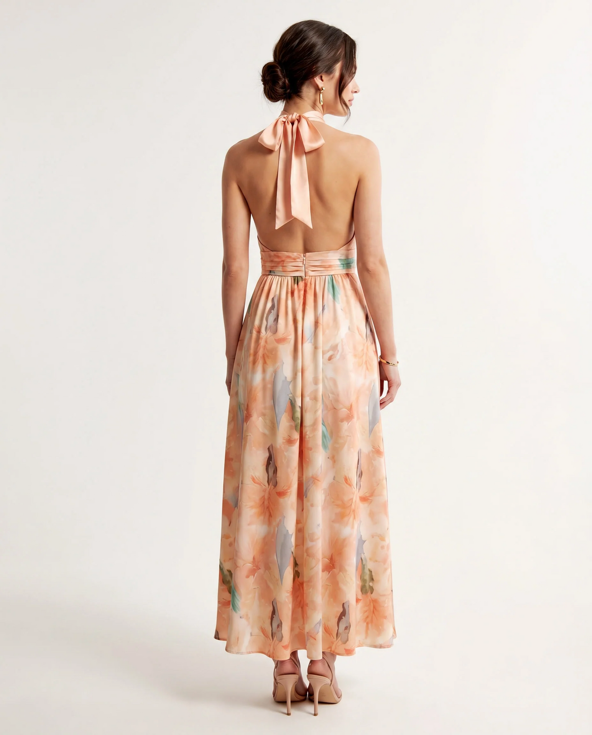 Lucía | Vestido Peach Hour