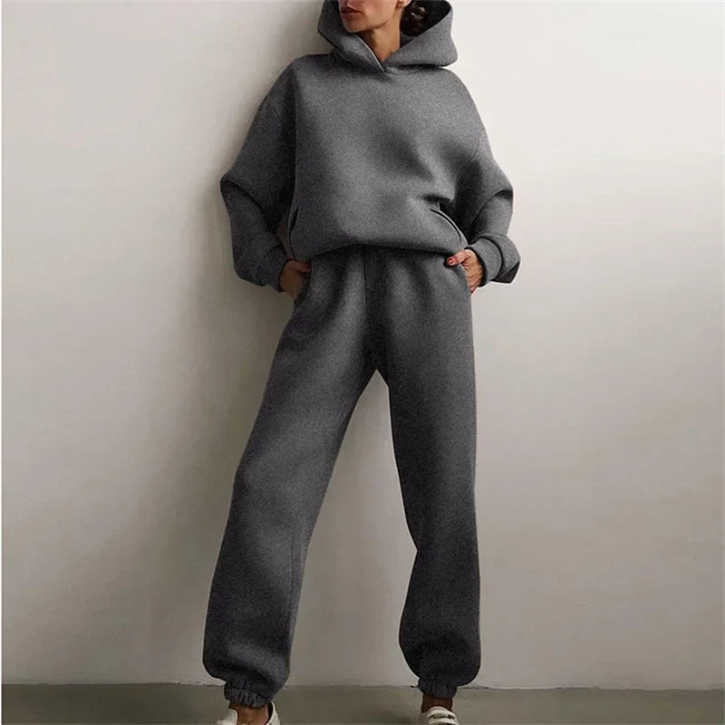Catalina | Conjunto lounge com sweatshirt e calças