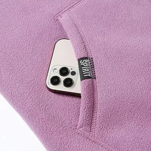 Leonora | Sweatshirt com capuz e fecho de correr