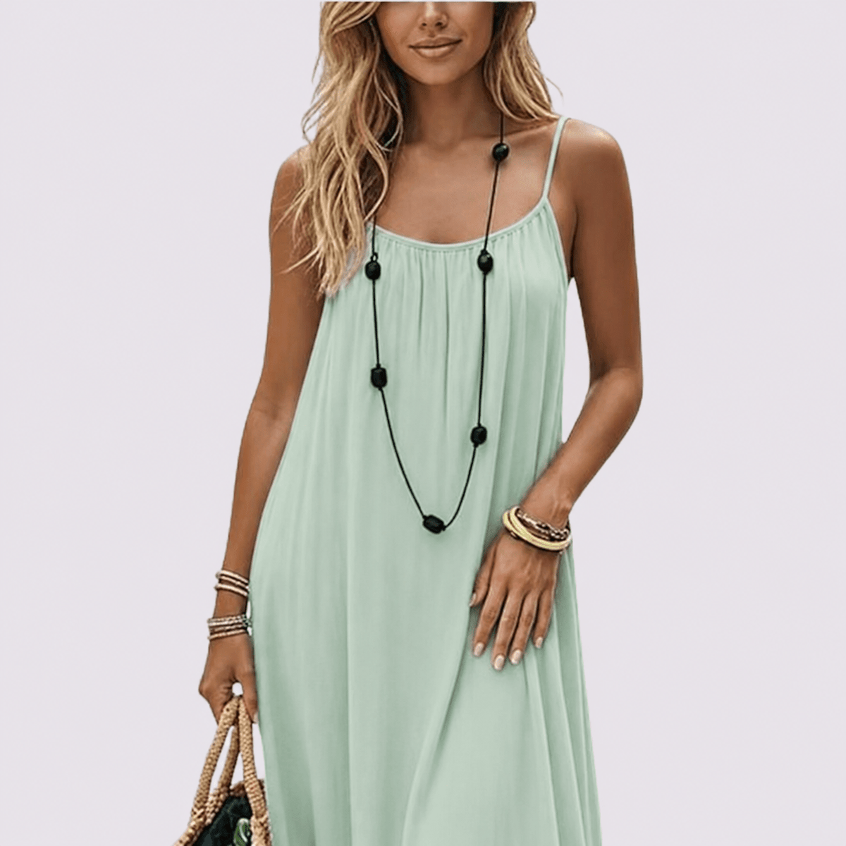 María | Vestido solto de verão
