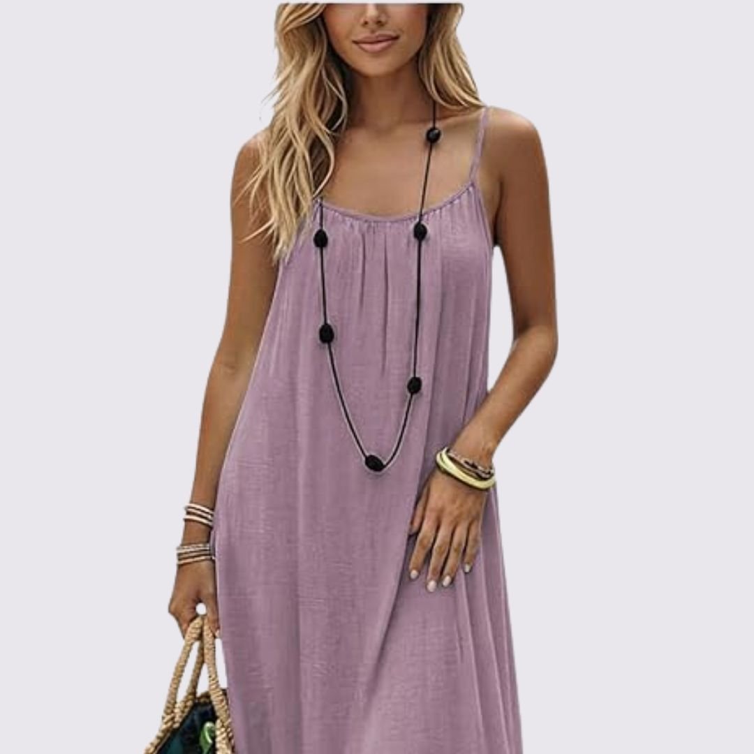 María | Vestido solto de verão