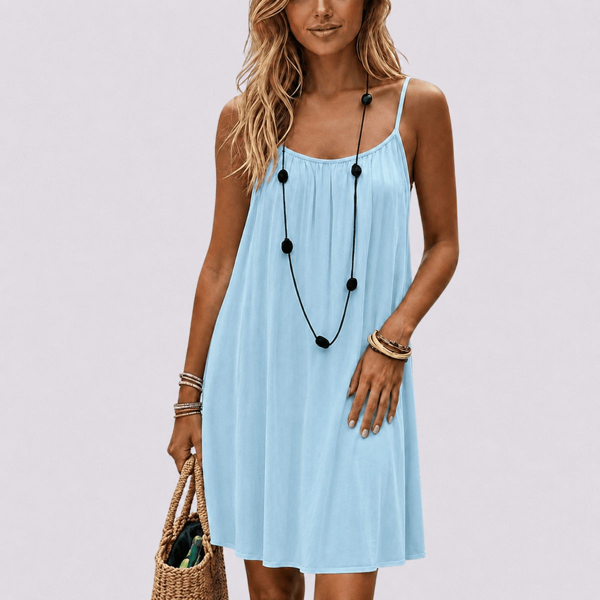 María | Vestido solto de verão