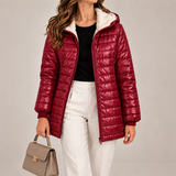 Mariana | Casaco puffer com forro em fleece