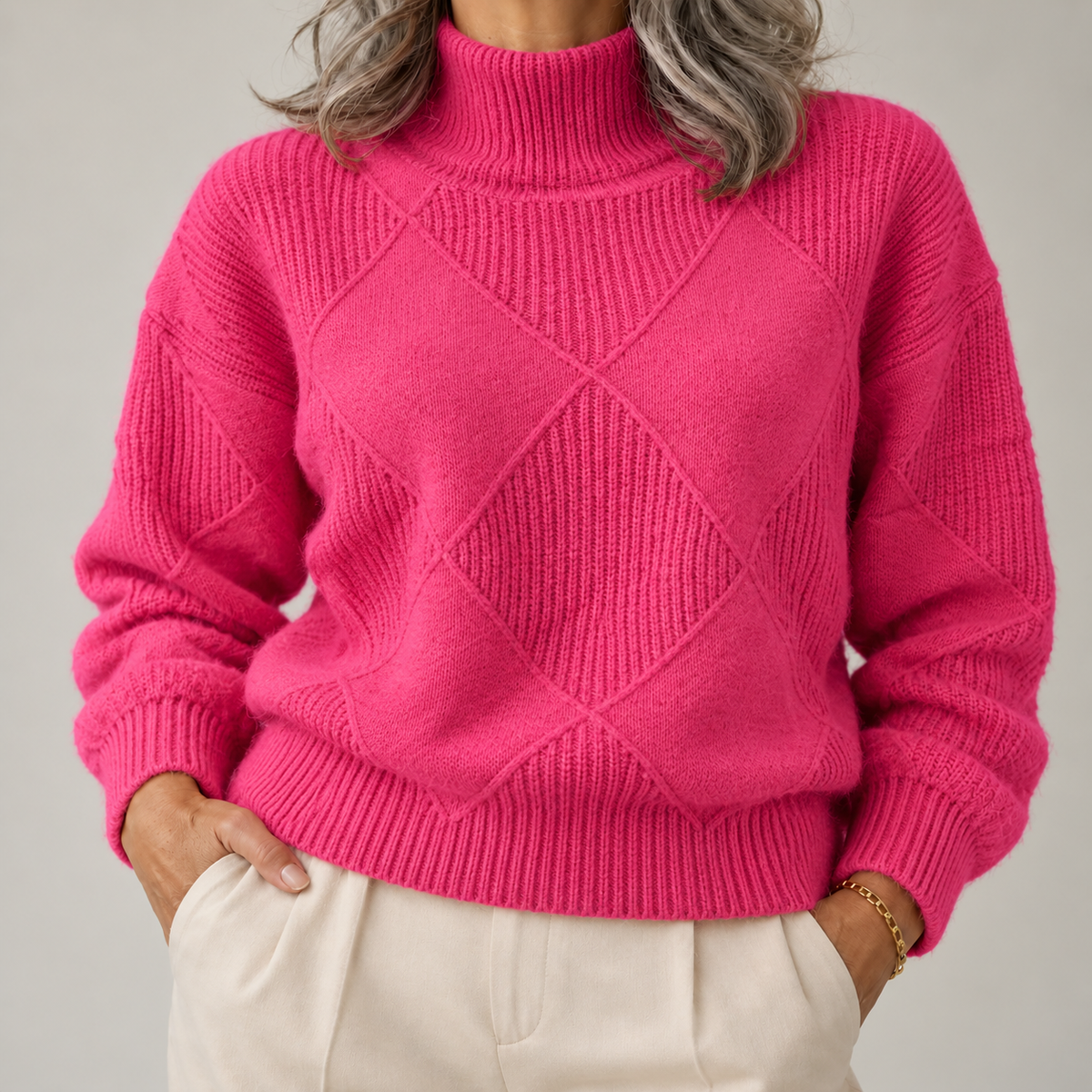 Carlota | Camisola de malha para o inverno