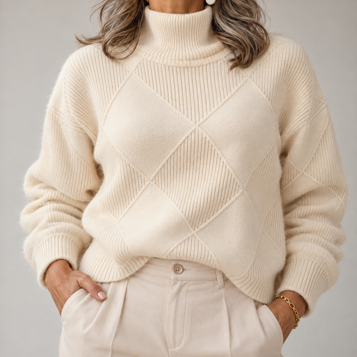 Carlota | Camisola de malha para o inverno