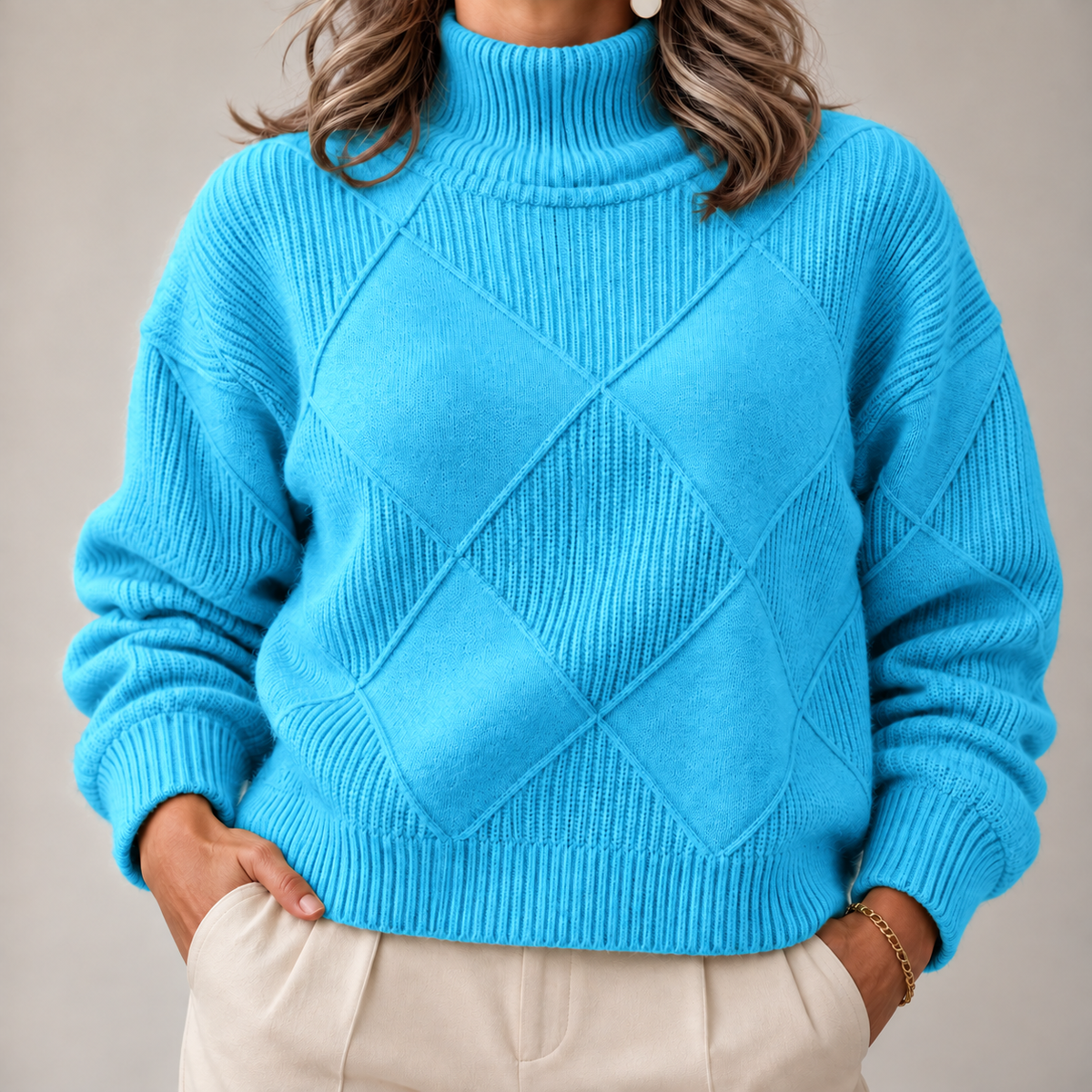 Carlota | Camisola de malha para o inverno