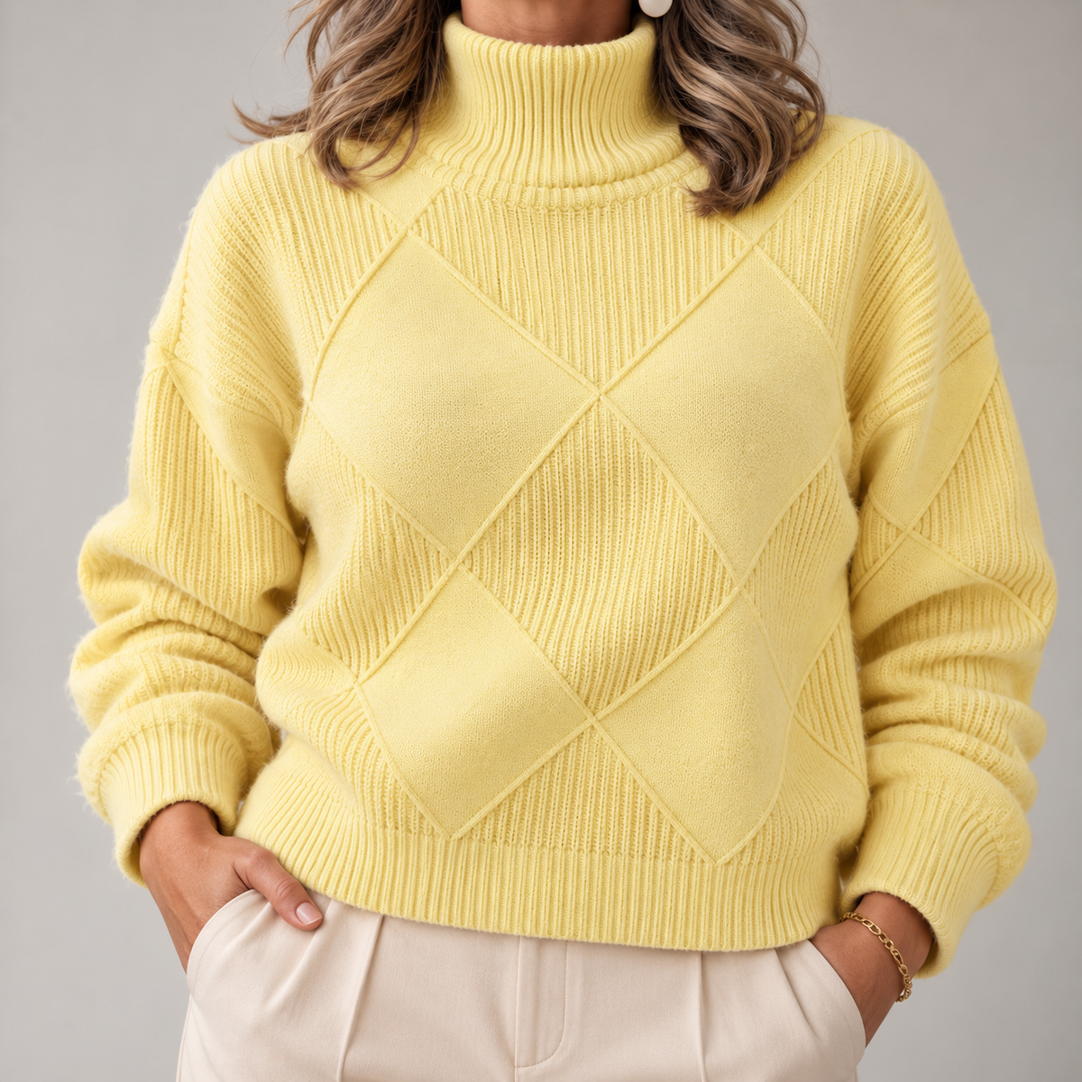 Carlota | Camisola de malha para o inverno