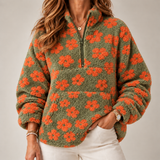 Teresa | Camisola quente com estampado floral