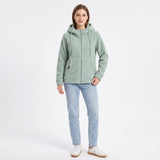 Leonora | Sweatshirt com capuz e fecho de correr