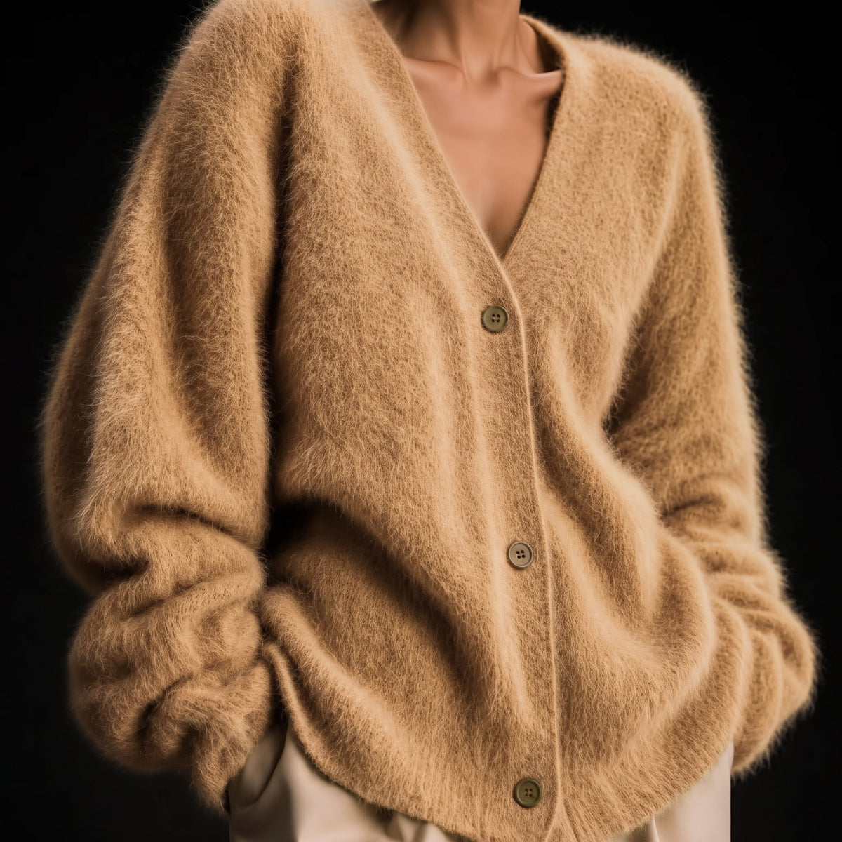 Marina | Cardigan de malha fina