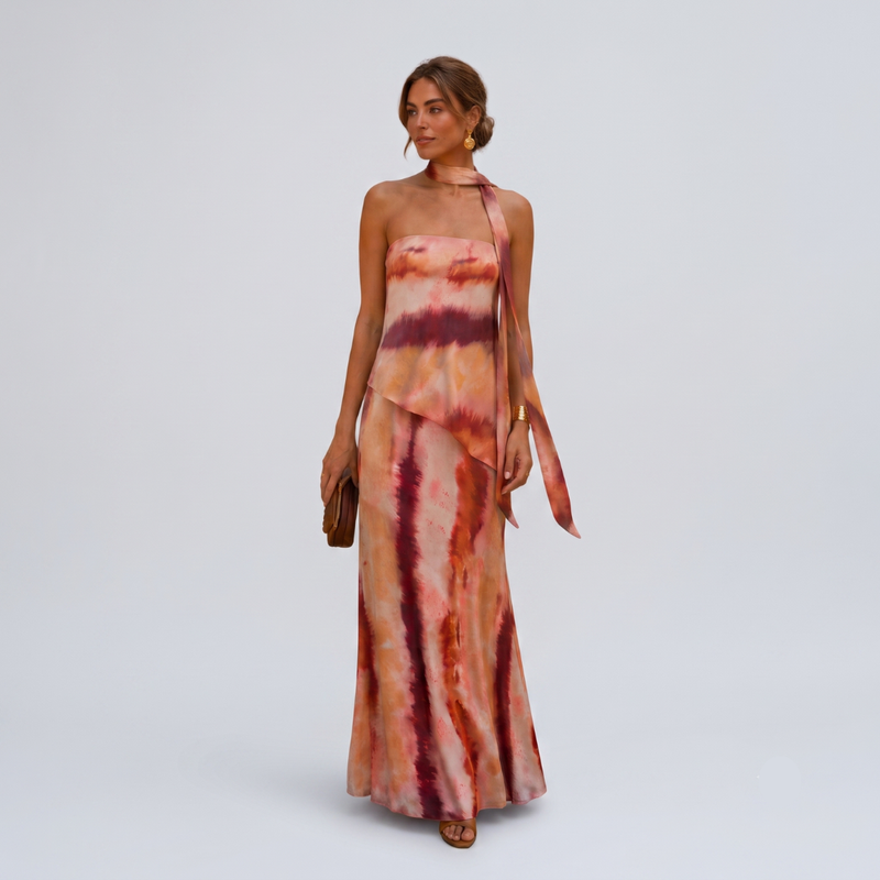 Adriana | Vestido Amalfi: elegância e frescura para qualquer ocasião