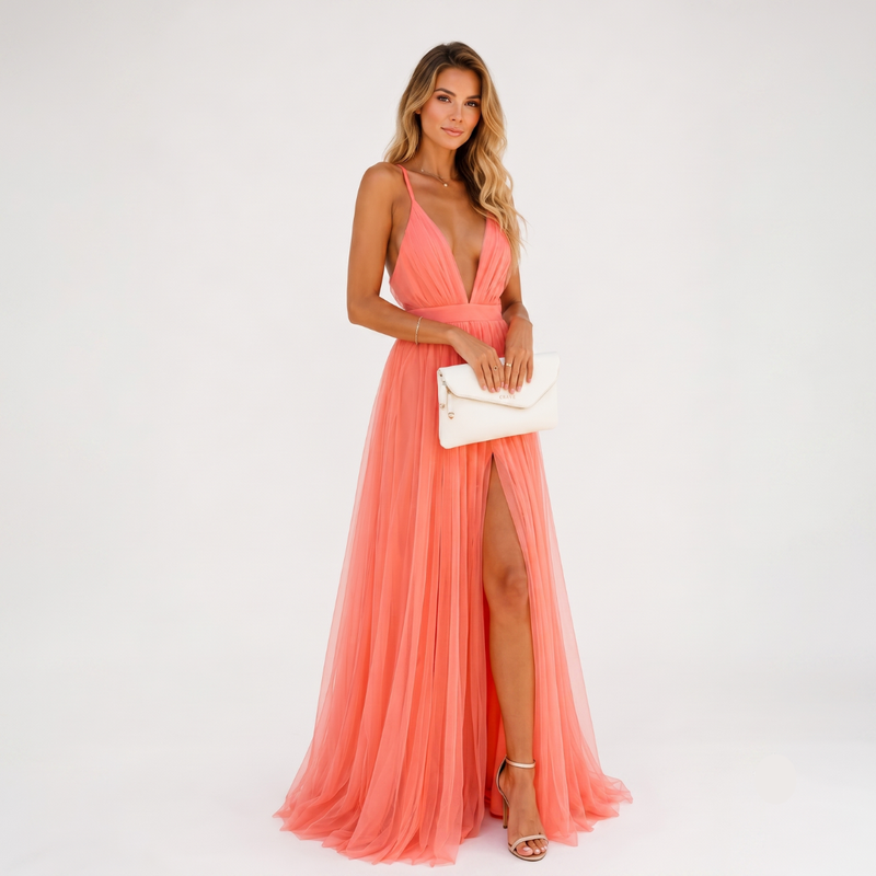 Claudia | Vestido Ravello: elegância que cativa