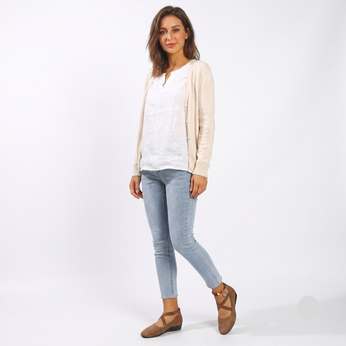 Lola | Sabrinas camel com cunha de conforto