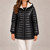 Mariana | Casaco puffer com forro em fleece