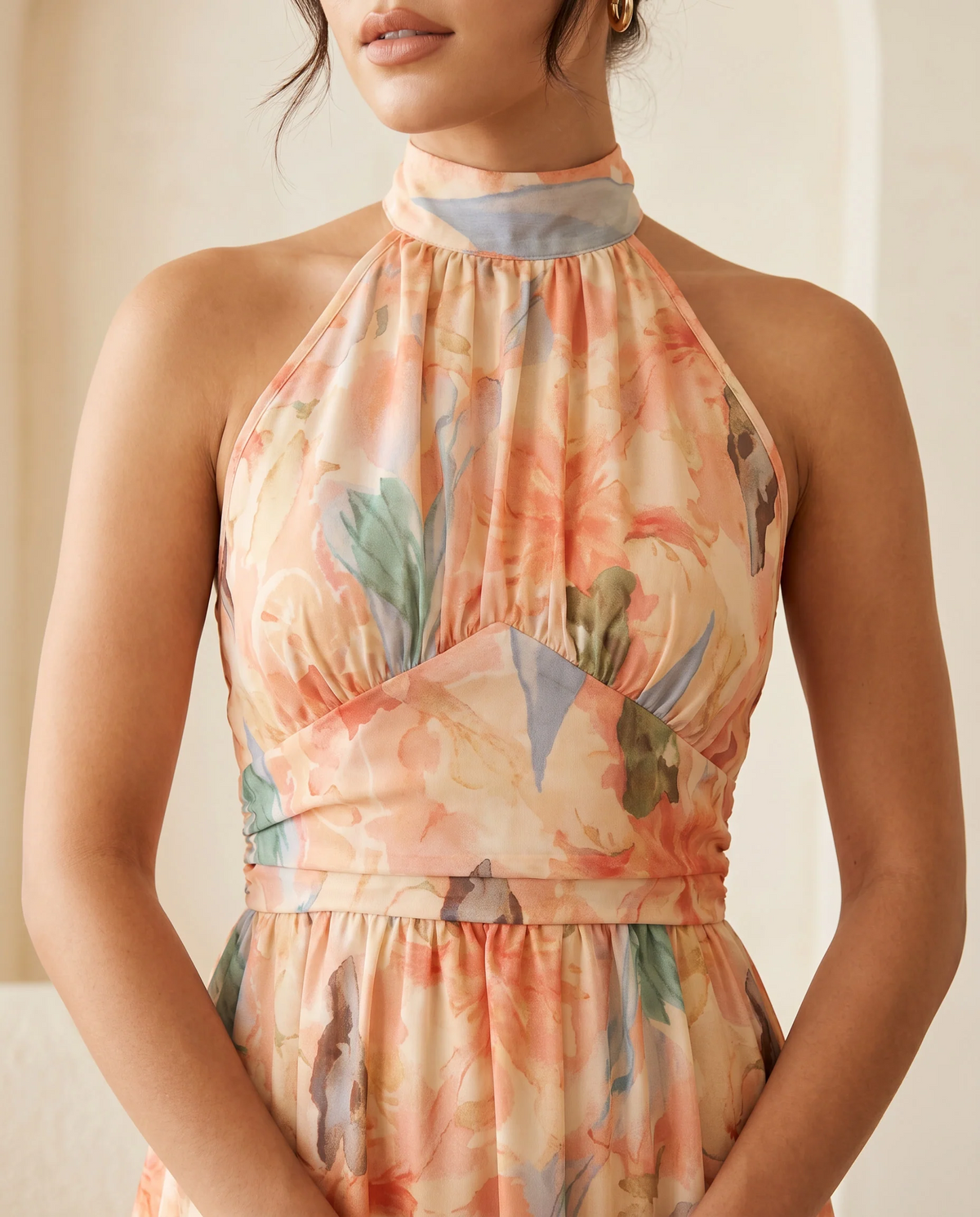 Lucía | Vestido Peach Hour