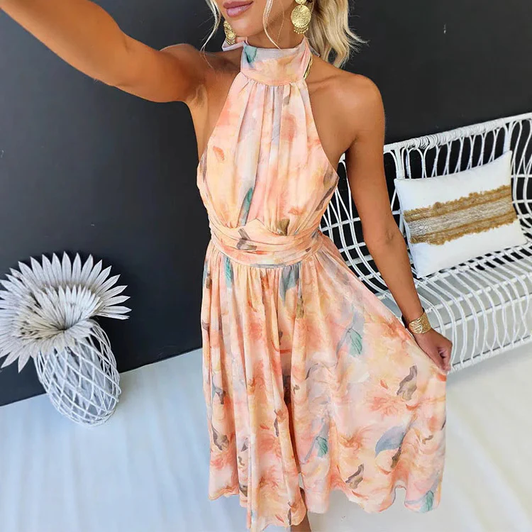Lucía | Vestido Peach Hour