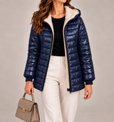 Mariana | Casaco puffer com forro em fleece