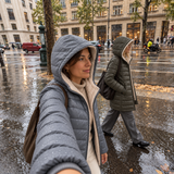 Mariana | Casaco puffer com forro em fleece