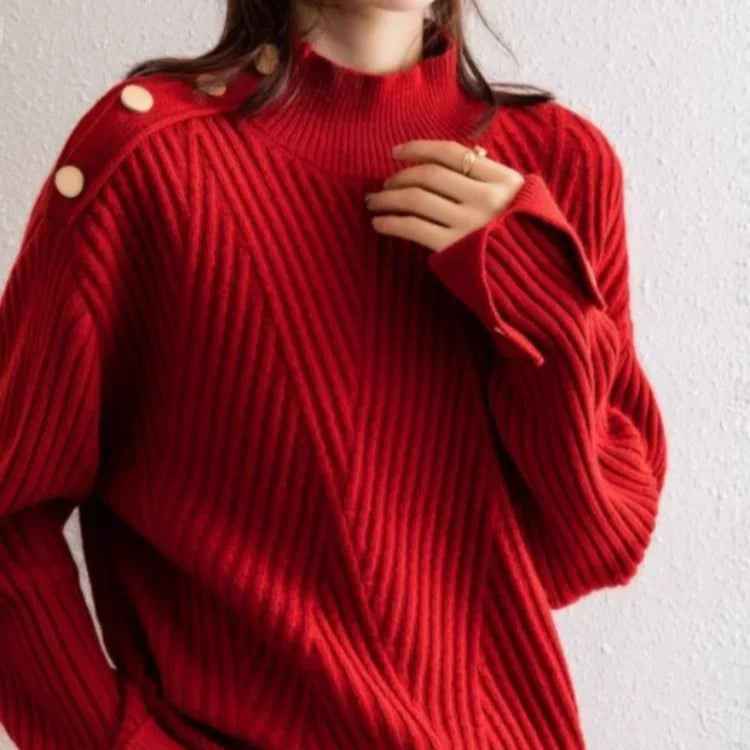 Carolina | Camisola larga de caxemira