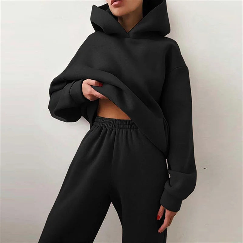 Catalina | Conjunto lounge com sweatshirt e calças