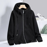 Leonora | Sweatshirt com capuz e fecho de correr