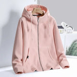 Leonora | Sweatshirt com capuz e fecho de correr