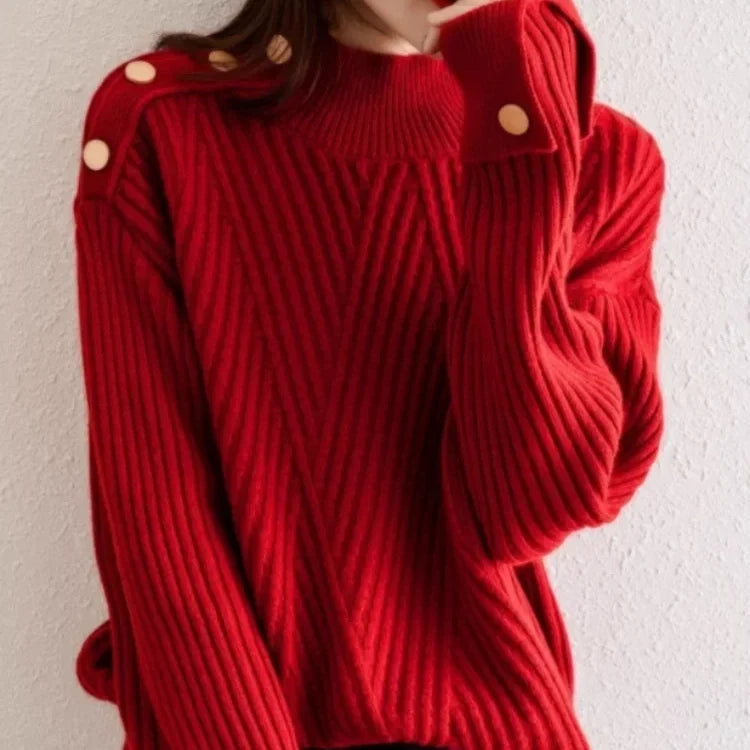 Carolina | Camisola larga de caxemira