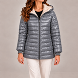Mariana | Casaco puffer com forro em fleece