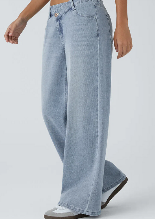 Amelia | Calças de ganga wide leg