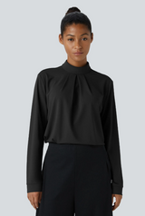 Bianca | Blusa elegante com detalhe de fecho nas costas