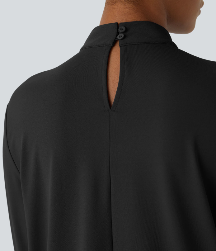 Bianca | Blusa elegante com detalhe de fecho nas costas