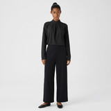 Bianca | Blusa elegante com detalhe de fecho nas costas