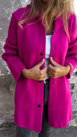 Isabella | Casaco comprido elegante com capuz