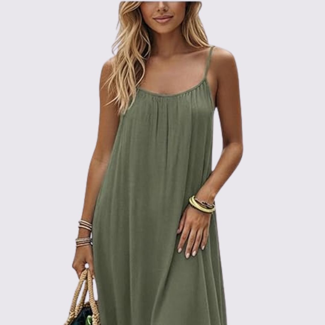 María | Vestido solto de verão