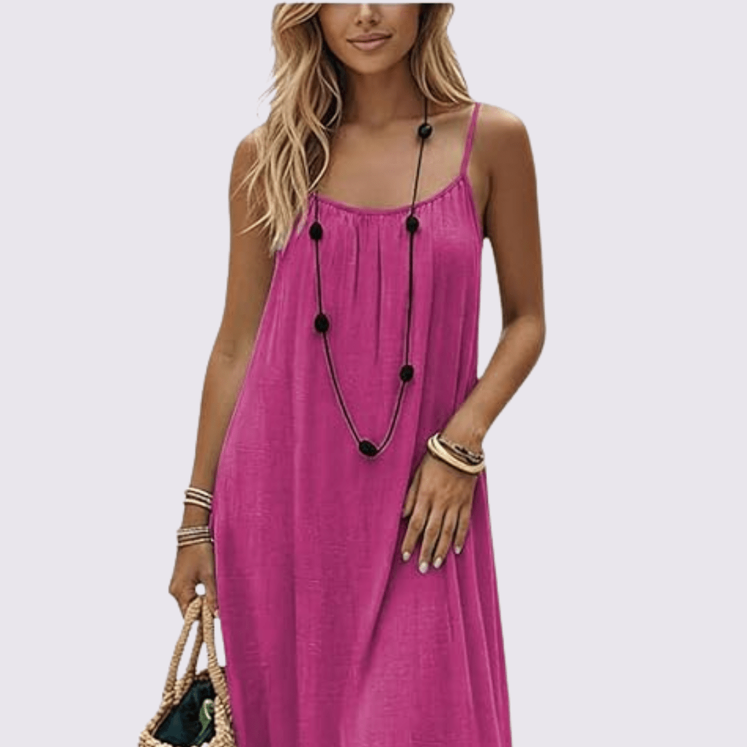 María | Vestido solto de verão