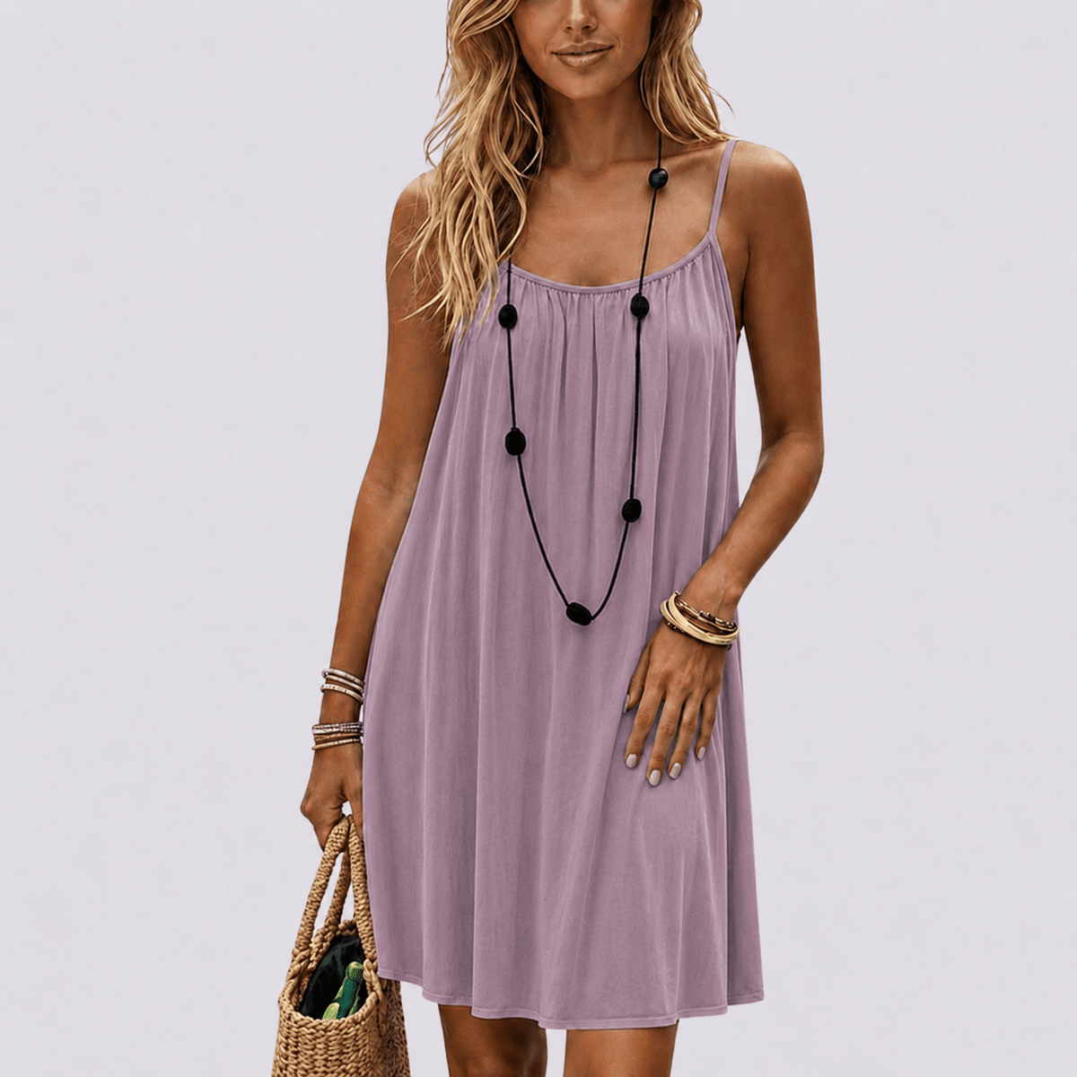 María | Vestido solto de verão