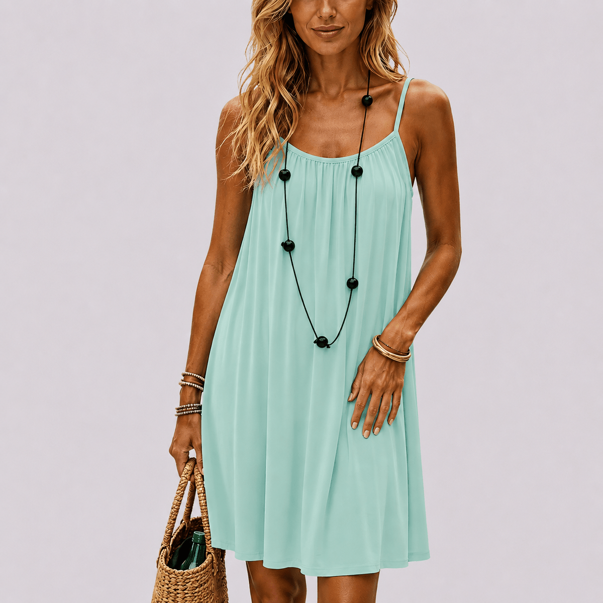 María | Vestido solto de verão