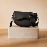 Estela | Mala saddle ondulada